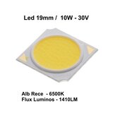 LED COB 19MM , PUTERE 10W